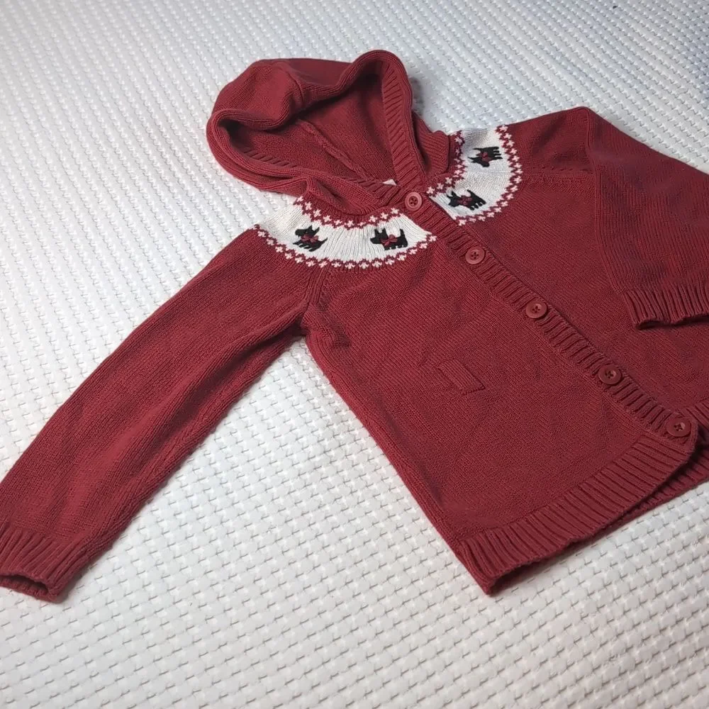 Gymboree sweater  Scottie dogs size 5